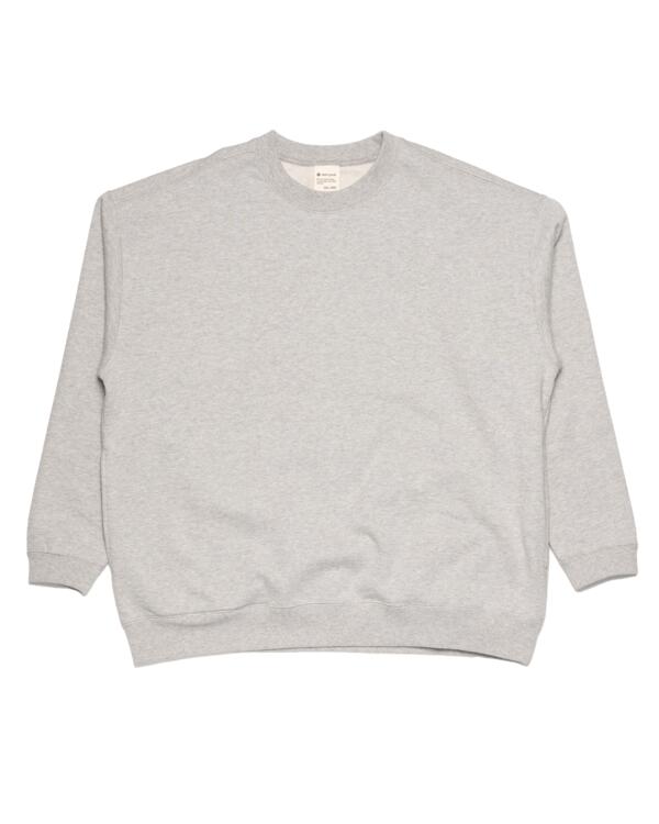 SNOW PEAK Recycled Cotton Sweat Crewneck | SW-22SU401-MG | AFEW STORE